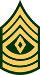 First Sergeant - Army Enlisted Rank